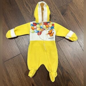 Winnie the Pooh vintage onesie coverall coat